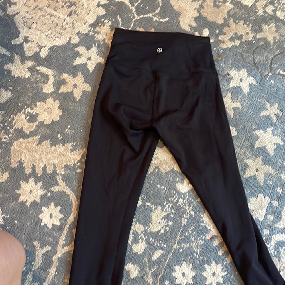 Lululemon size 4 leggings black